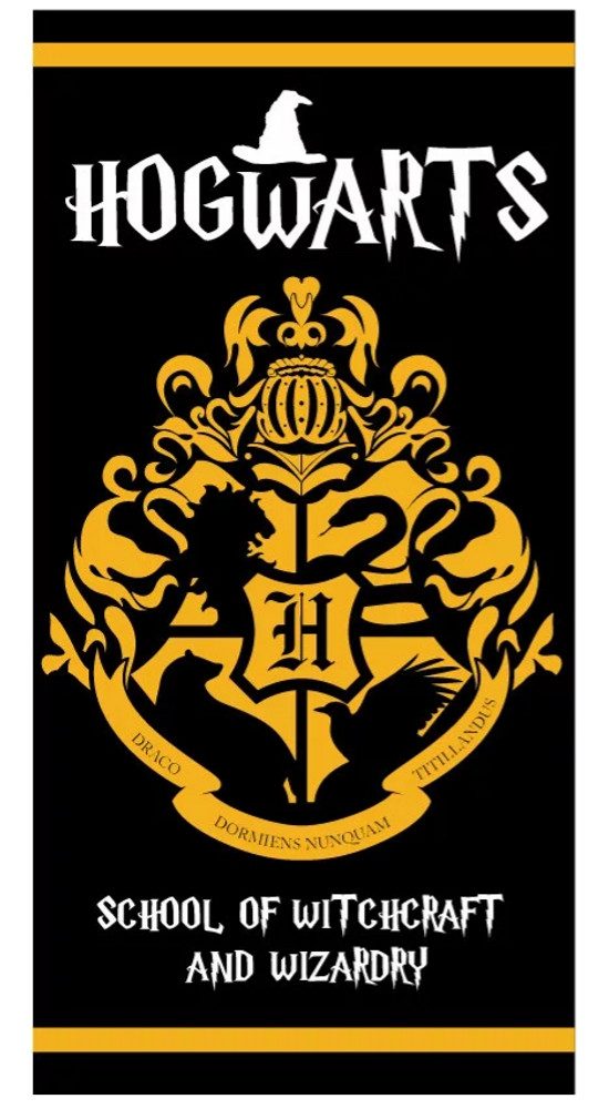Harry Potter Badetuch Hogwarts Kinder Handtuch Badetuch Polyester Strandtuch 70 x 140cm