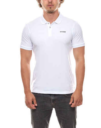 Ben Sherman Rundhalsshirt »Ben Sherman Polo-Shirt schlichtes Polohemd Herren T-Shirt Kurzarm-Shirt Weiß«