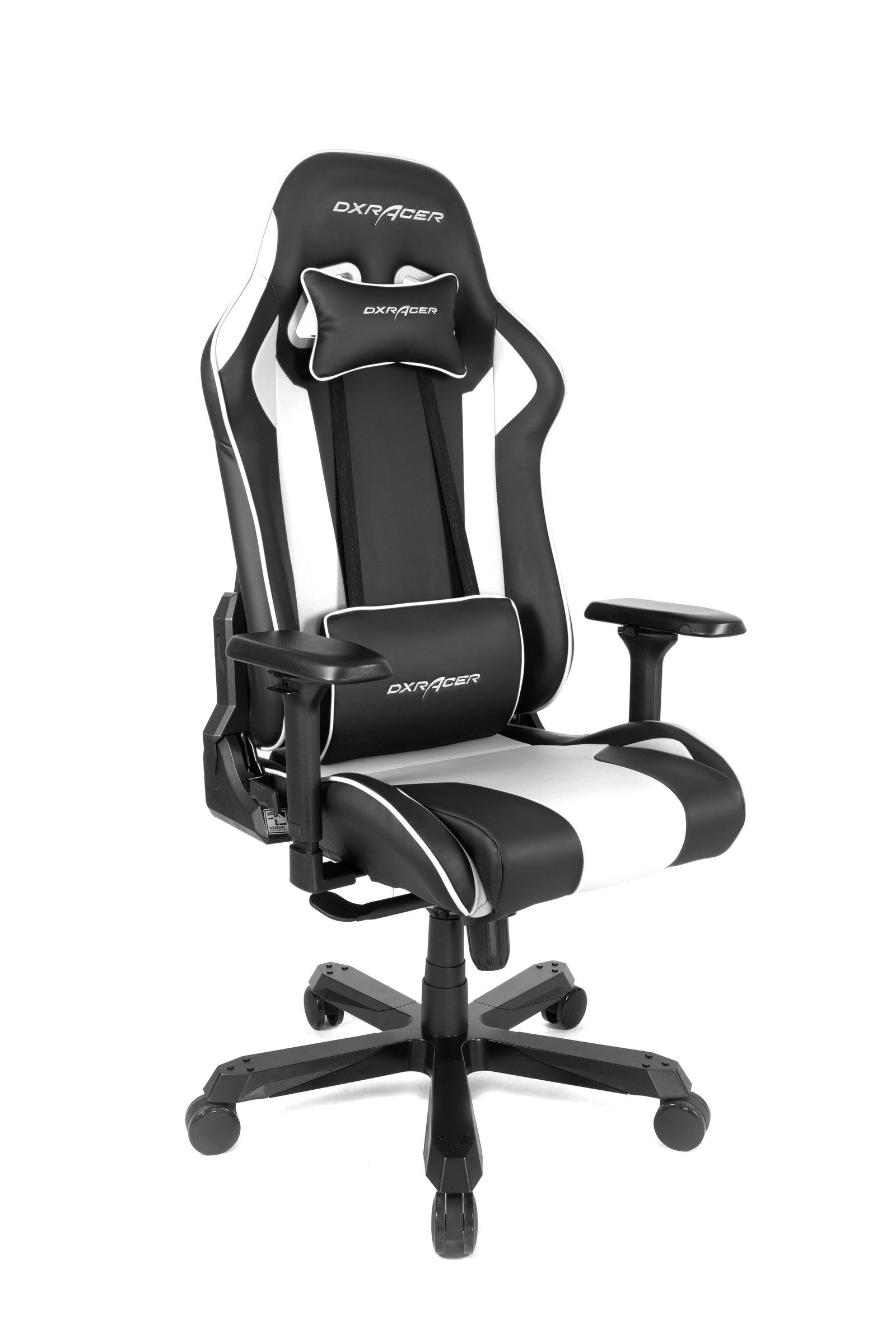 MCA furniture Gaming-Stuhl in schwarz / weiß - 70x133x70cm (BxHxT)
