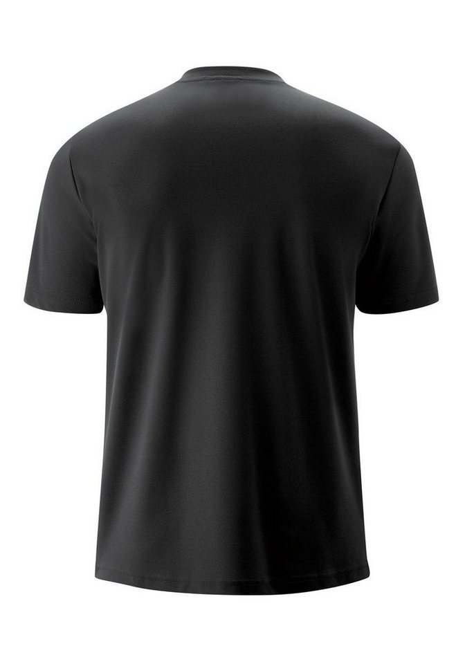 Maier Sports Laufshirt Maier Sports Hr. T-Shirt Wali 152308 schwarz