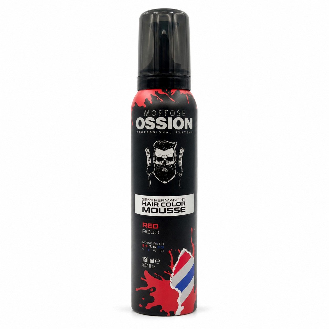 Morfose Haarfarbe Morfose Ossion Semi Permanent Haarfarbmousse 7 Farben 150 ml