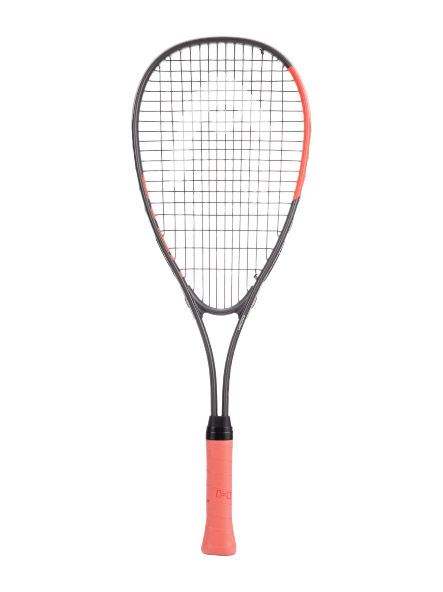 Head Squashschläger Radical Junior (175g/grifflastig) 2026 graphitgrau/orange - besaitet
