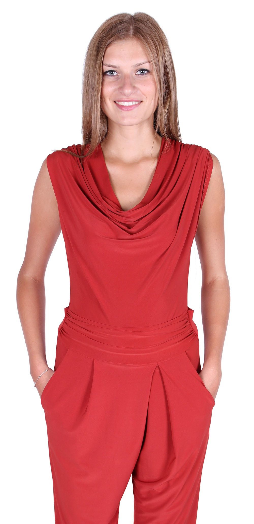 Sarcia.eu Culotte-Overall Damen-Overall in Ziegelfarbe John Zack S günstig online kaufen