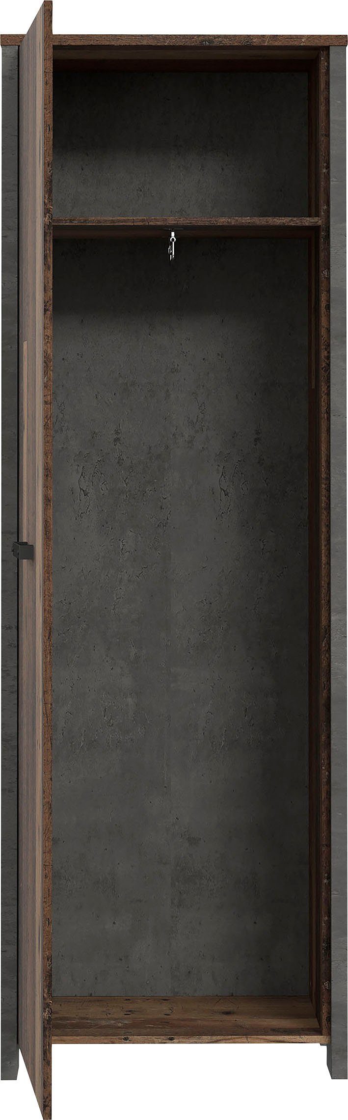FORTE Garderobenschrank Clif Höhe ca. 200 cm – Bild 5 von 5