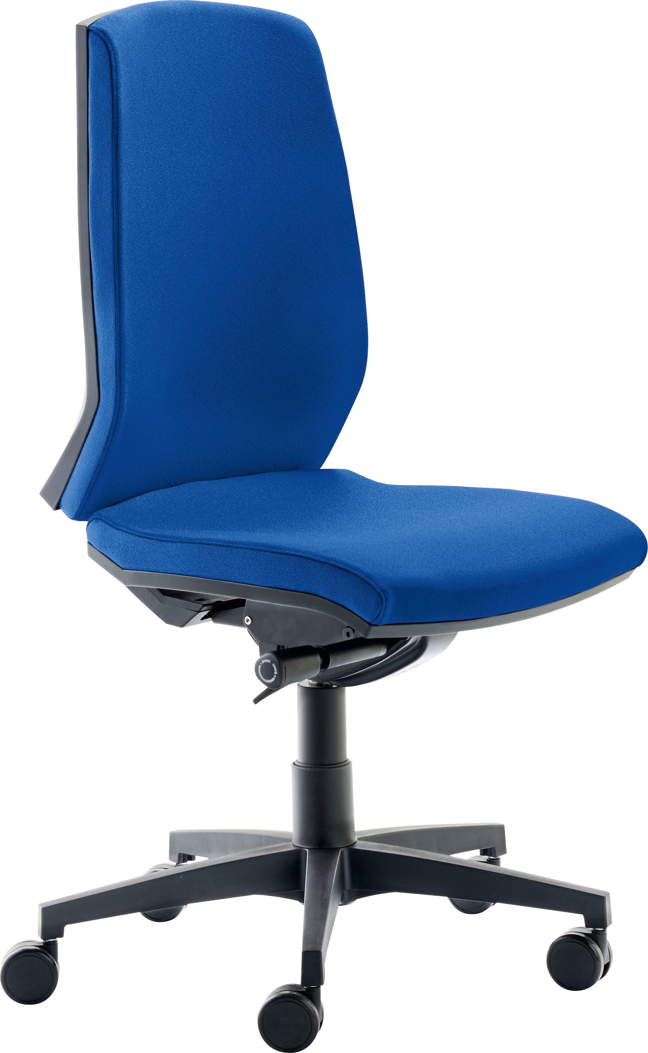 Mayer Sitzmöbel Drehstuhl 2470, Rückenhöhe 7-fach verstellbar Mittelblau | Mittelblau