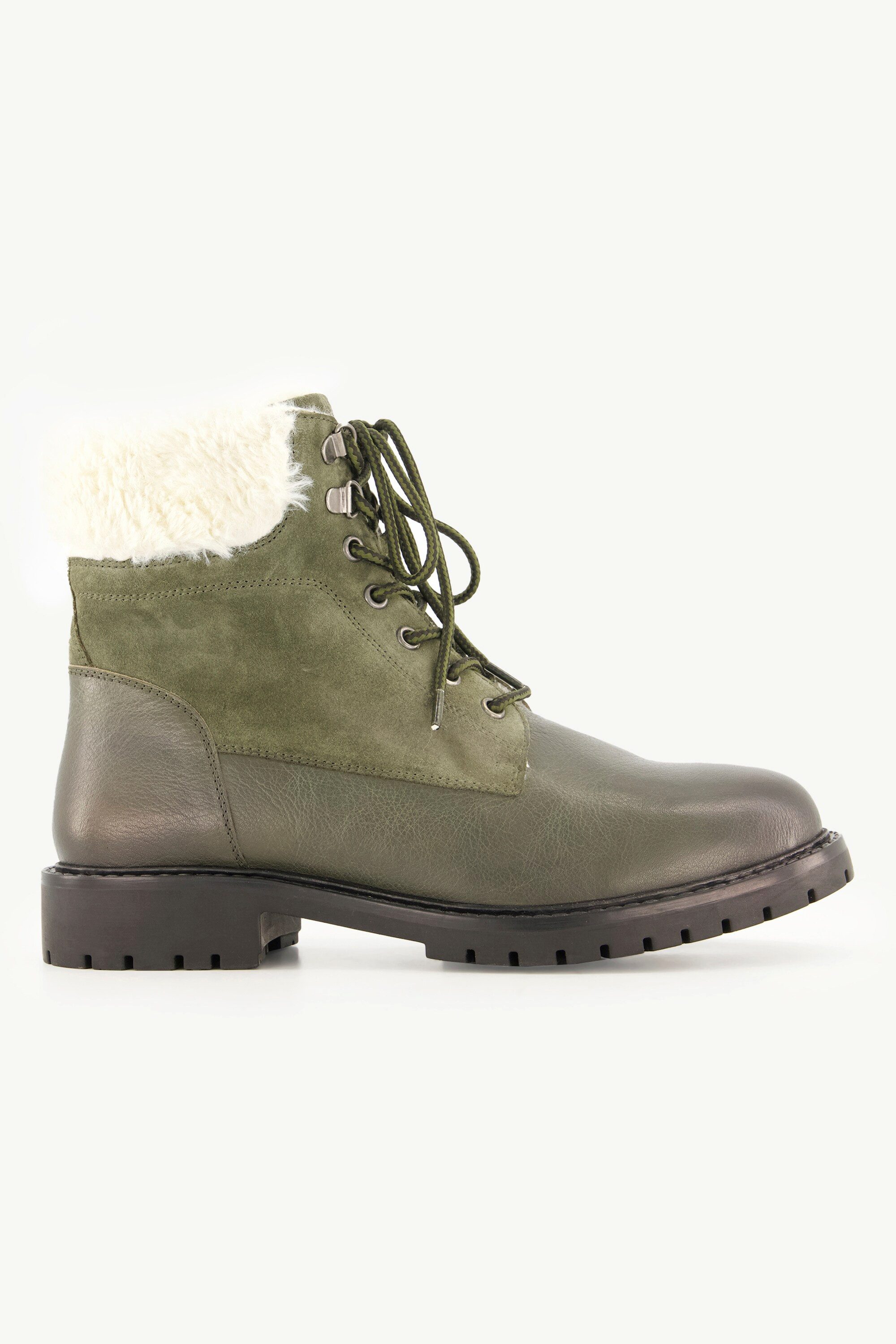 Ulla Popken Lederboots Textilschaft Weite H günstig online kaufen