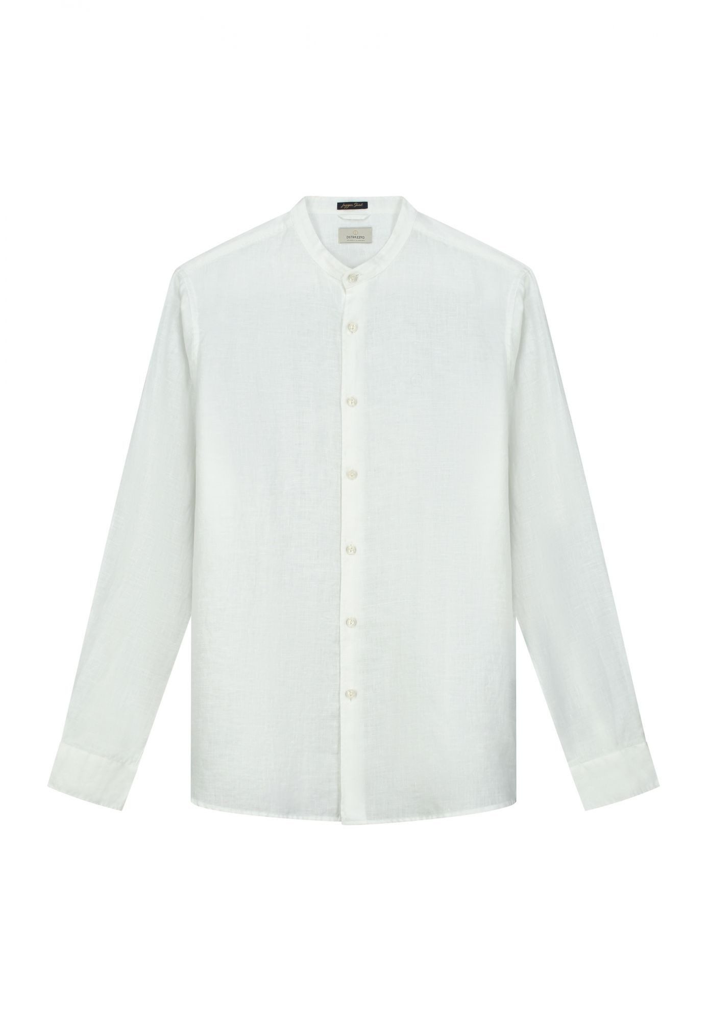 Dstrezzed Leinenhemd - Langarmhemd -  DS_Jagger Mao Shirt