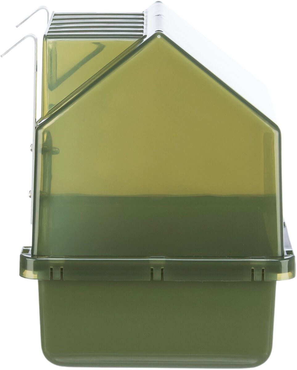 TRIXIE Vogelhaus Badehaus - olivgrün - 16 × 22 × 16 cm
