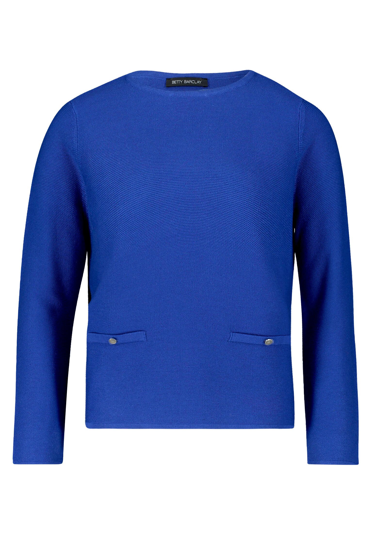 Betty Barclay Strickpullover Damen mit aufgesetzten Taschen (1-tlg)