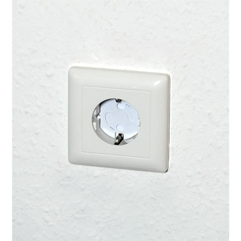 H+H Kindersicherung KS 10 Steckdosensicherung zum Einkleben, 10 Stück Kinde günstig online kaufen