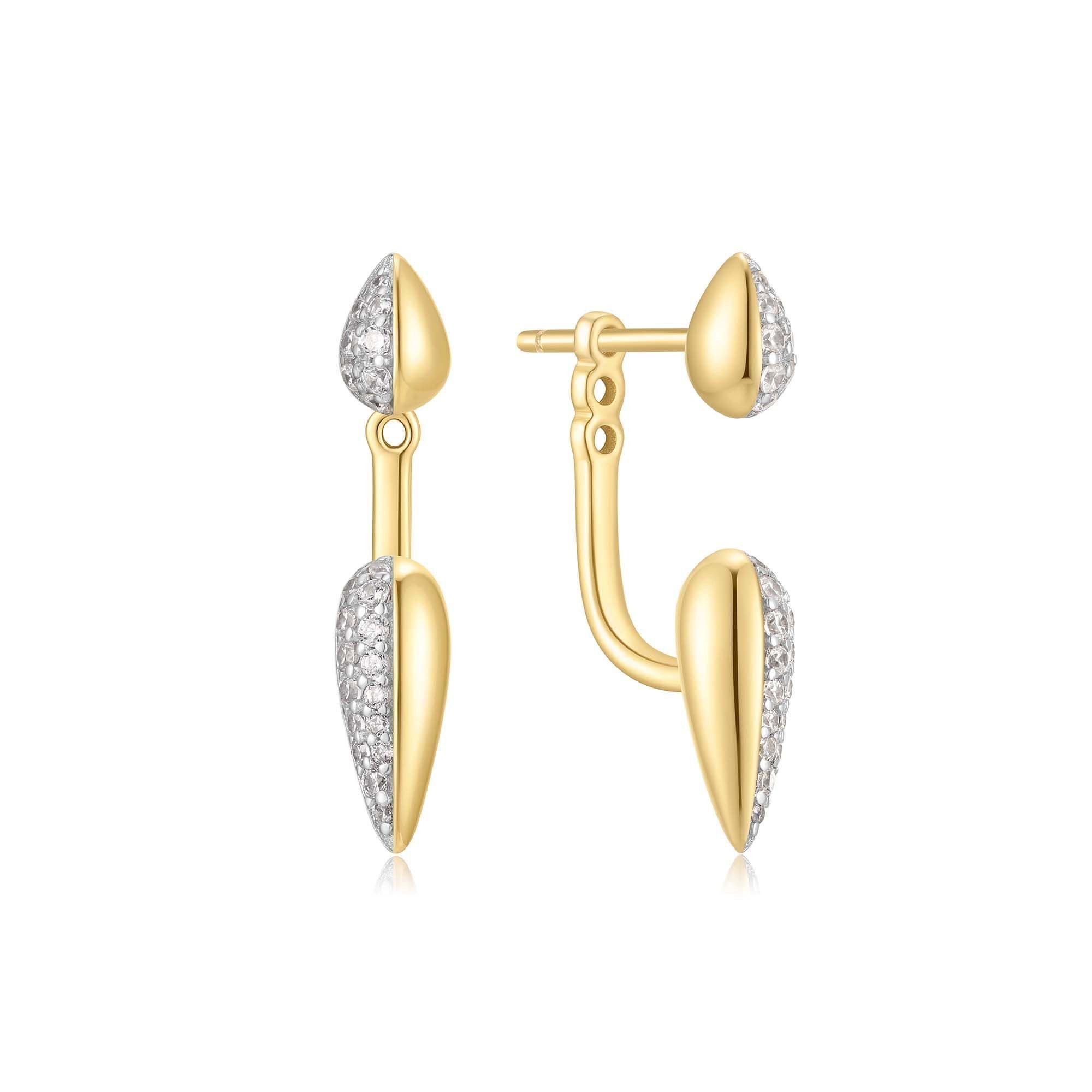 Ania Haie Paar Ohrstecker Puffy Spike 925er Sterlingsilber