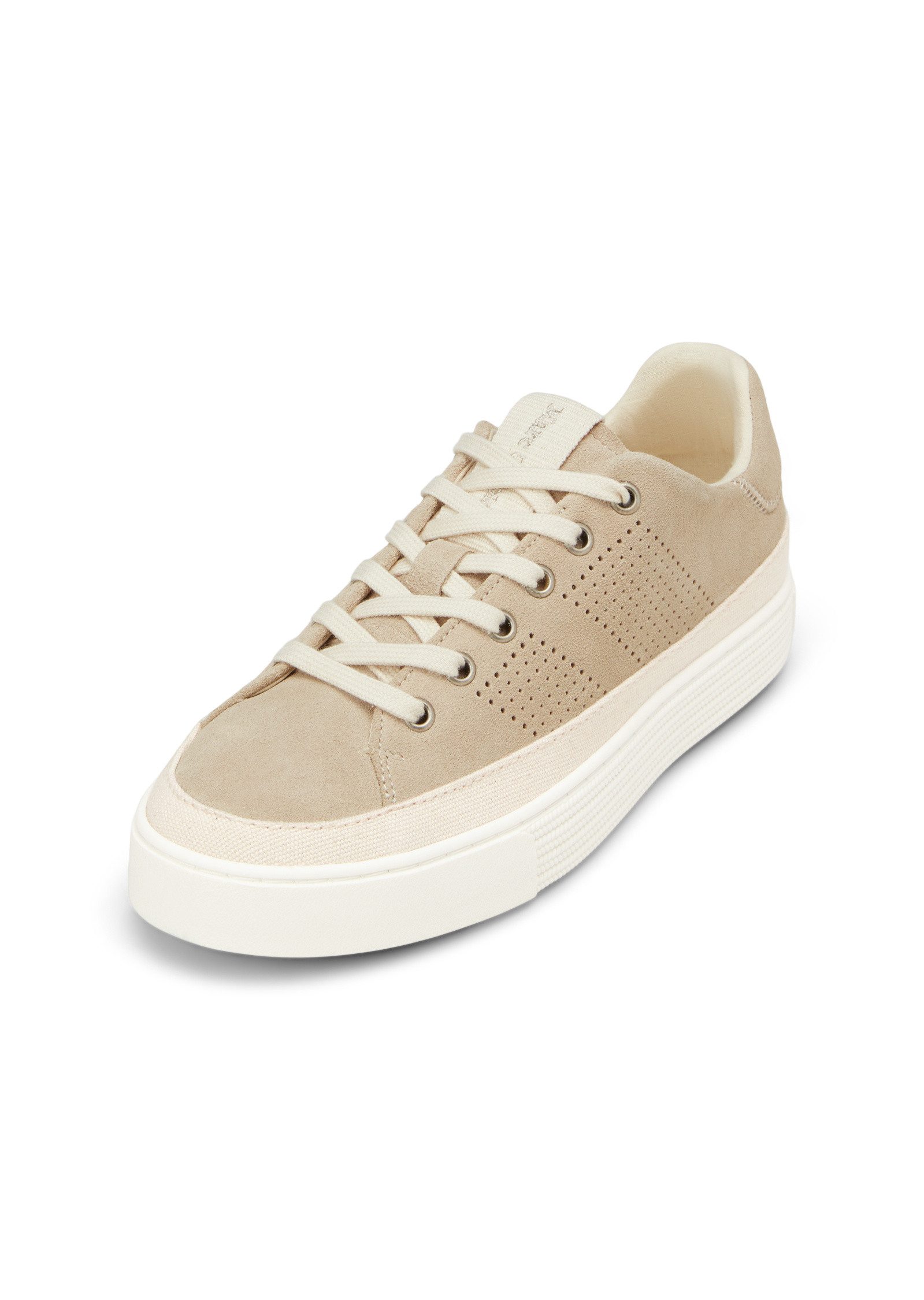 aus Veloursleder mit Ripsband Sneaker