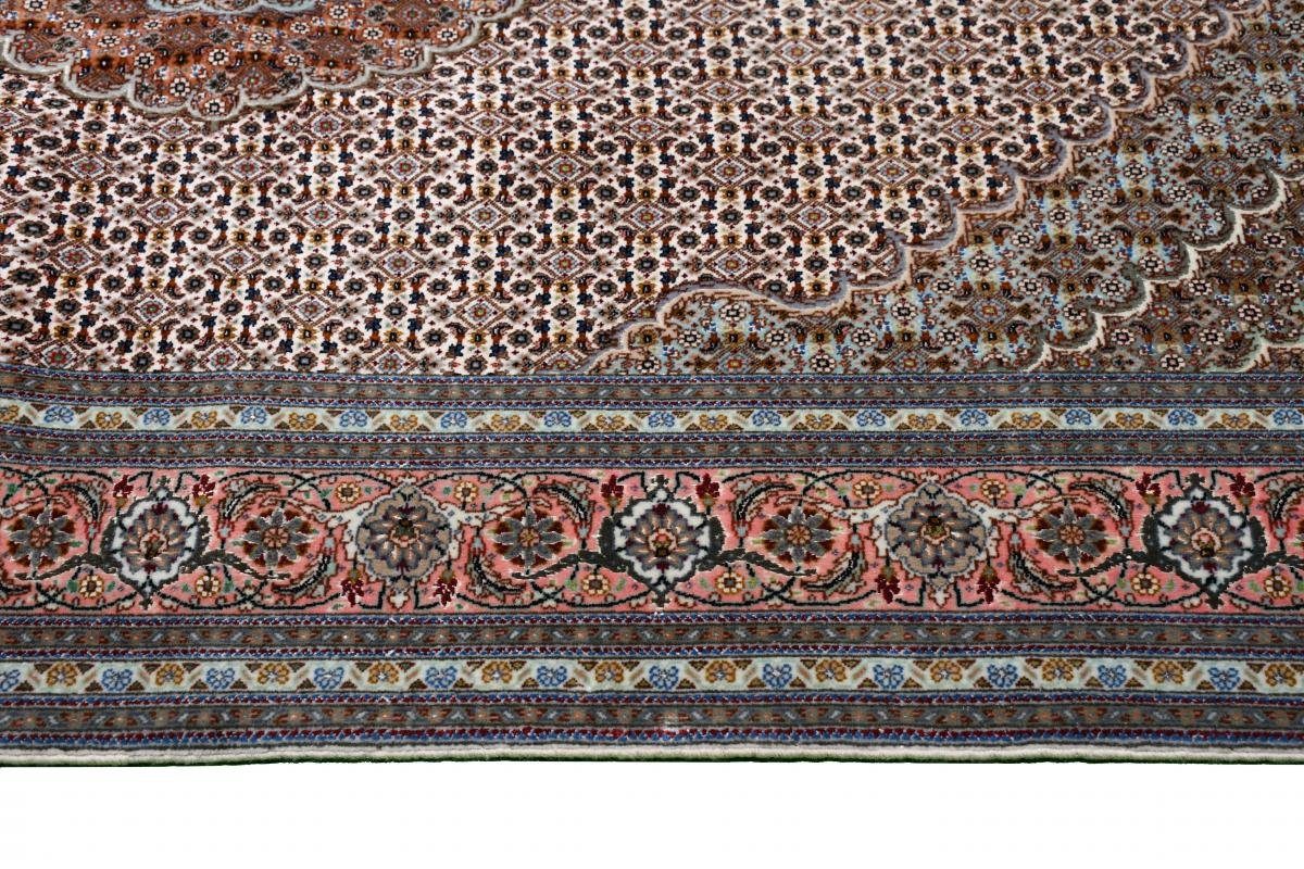 Orientteppich Täbriz 50Raj Nain 7 rechteckig, Perserteppich, mm Höhe: 151x206 / Handgeknüpfter Orientteppich Trading