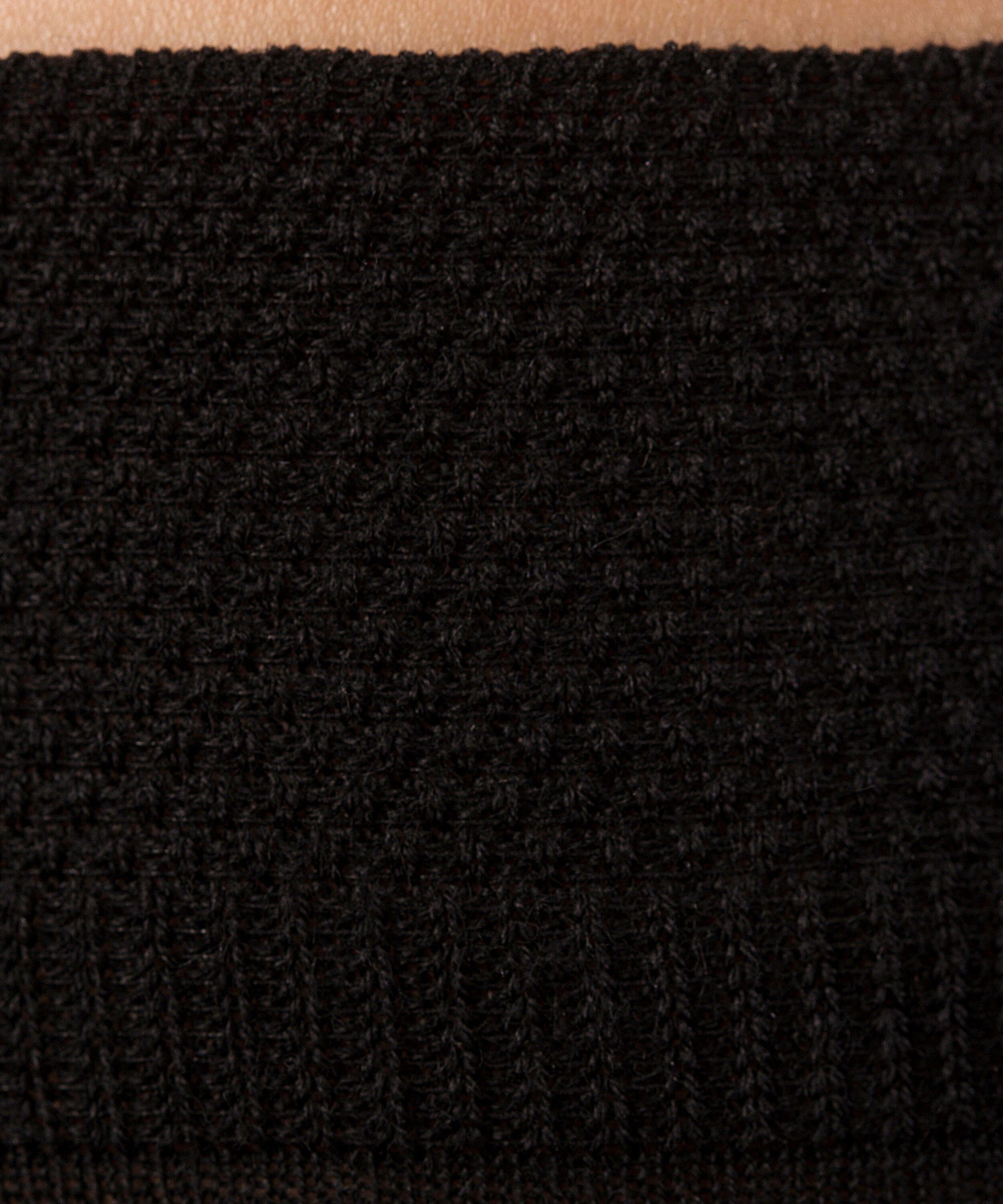 Merino Kniestrümpfe No. (1-Paar) Silk mit FALKE Seidenanteil & 3 (3009) Finest black