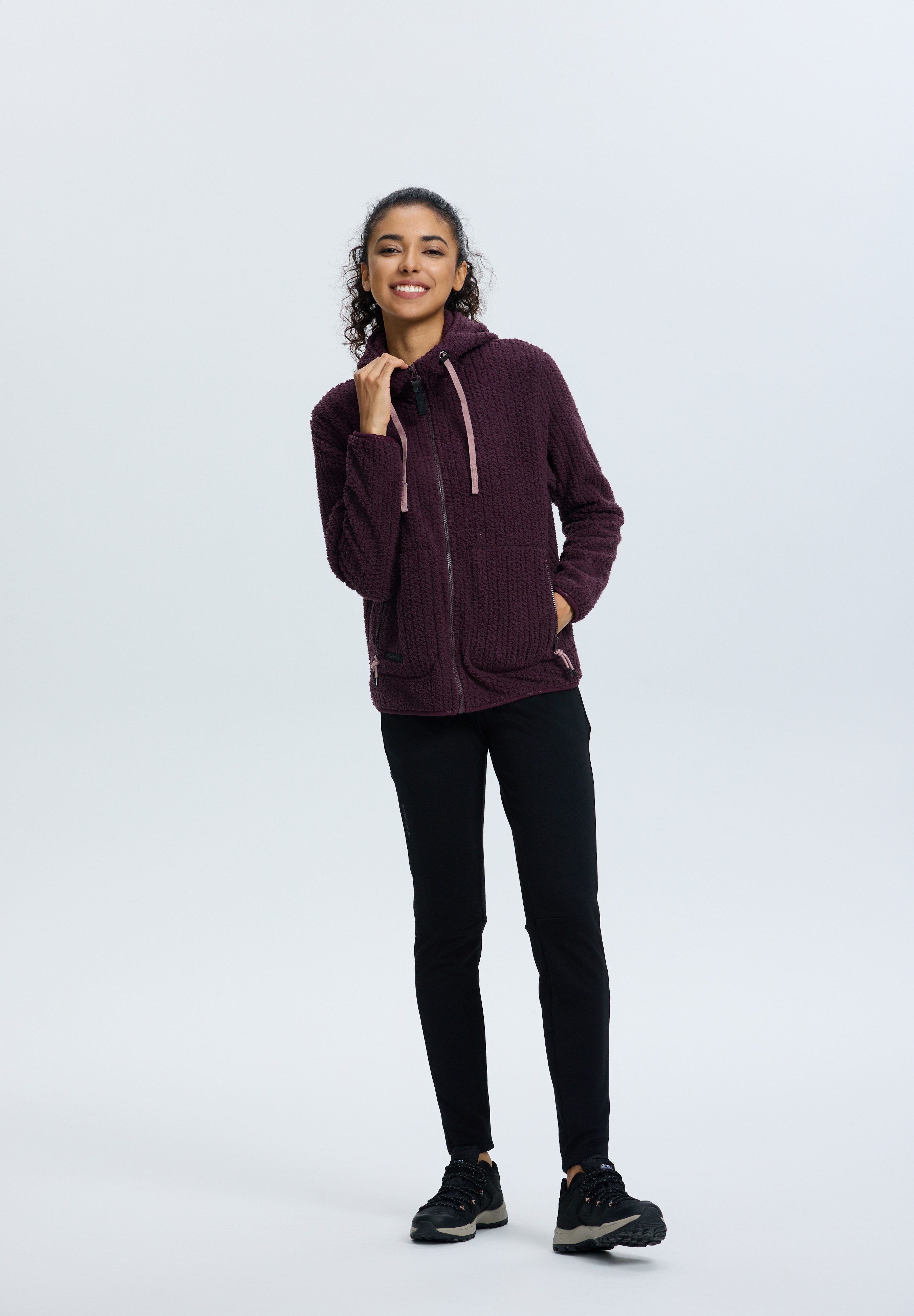 Icepeak Strickfleecejacke ICEPEAK AALET günstig online kaufen