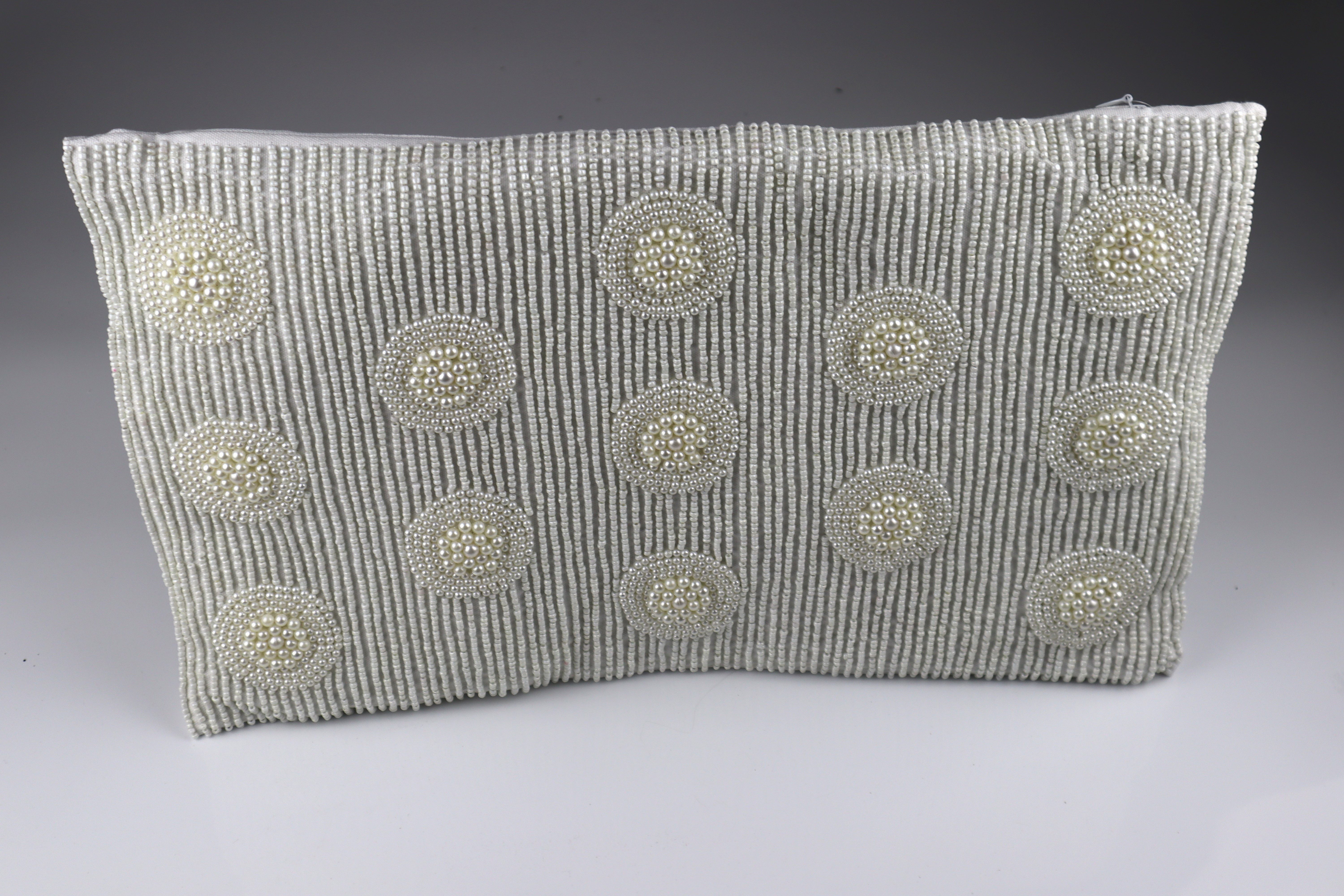 AM Design Dekokissen BxL: 50x30 cm, Baumwollbezug mit Strass-Applikationen