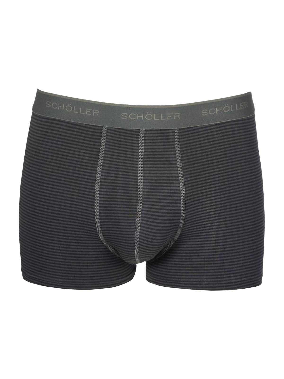 Schöller Retro Pants 3er Pack Herren Pants Baumwolle-Elasthan (Packung, 3-St) -