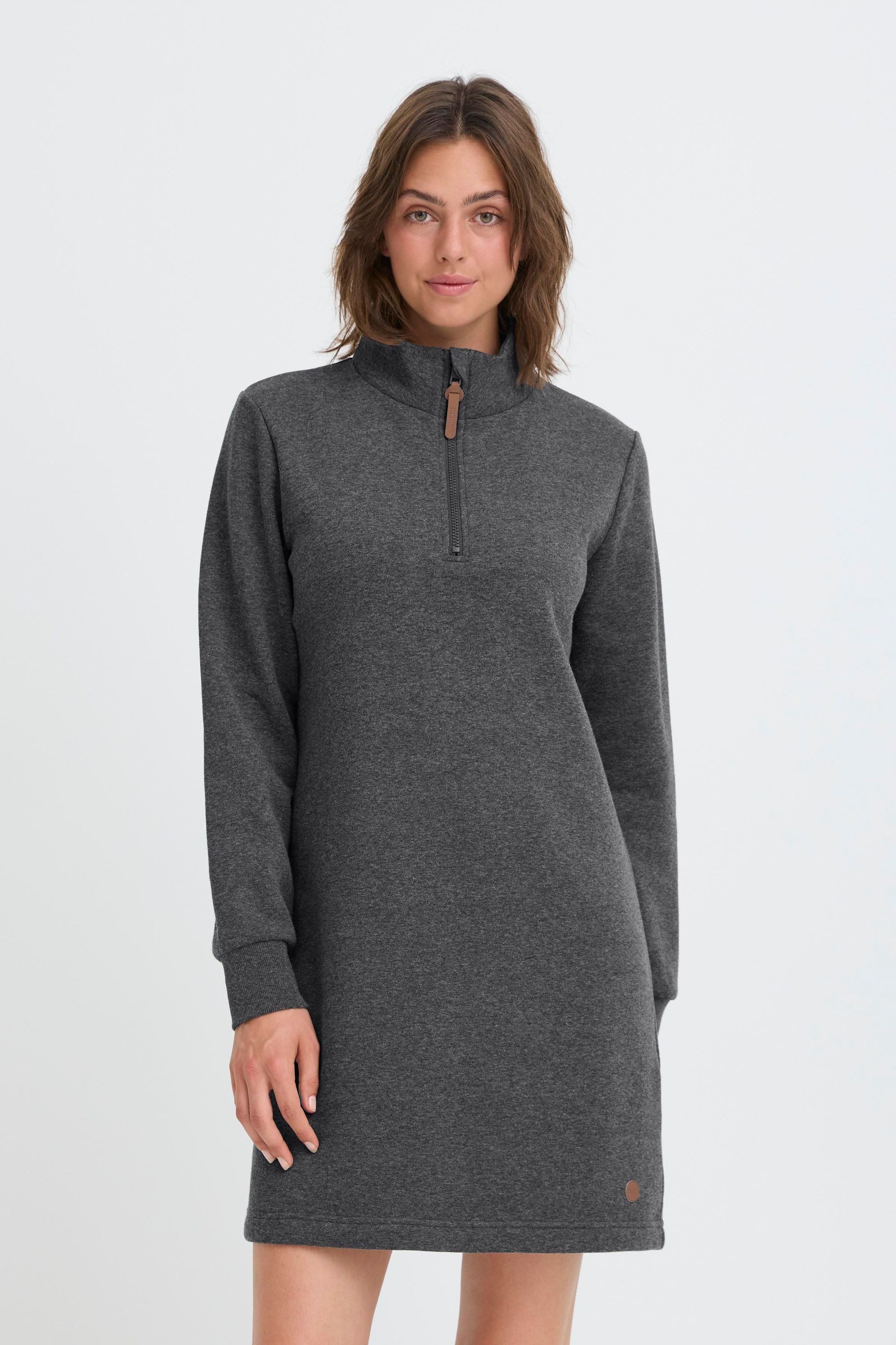 OXMO Sweatkleid OXMILLE TROYER DRESS Gemütliches günstig online kaufen