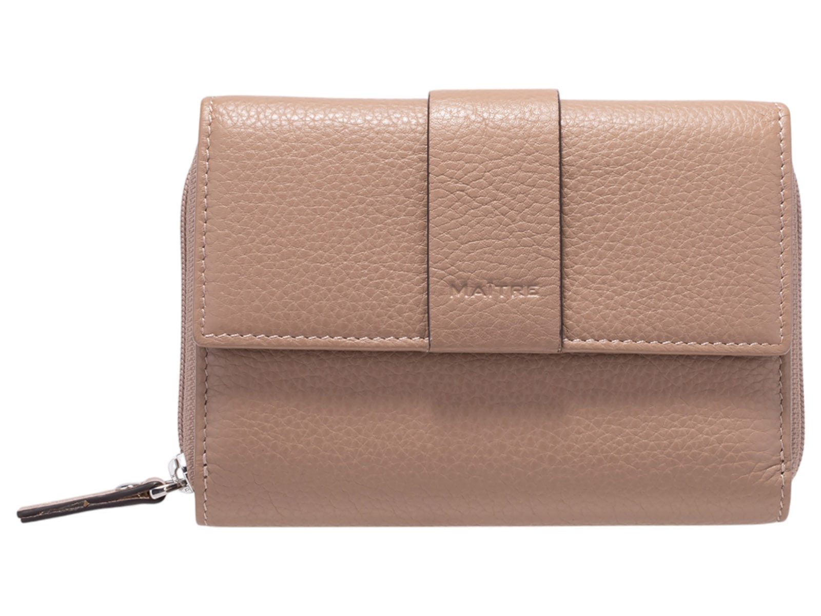 Maître Geldbörse Kirschroth Diethilde Purse Mh12Fz 4060001412 Portmonnaie Leather Walle (Stück, 1-tlg., 1), Kirschroth Diethilde