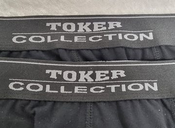 Toker Collection® Funktionsunterhose Herren Sportslip (Packung, 2er-Pack) mit Logo Webbund