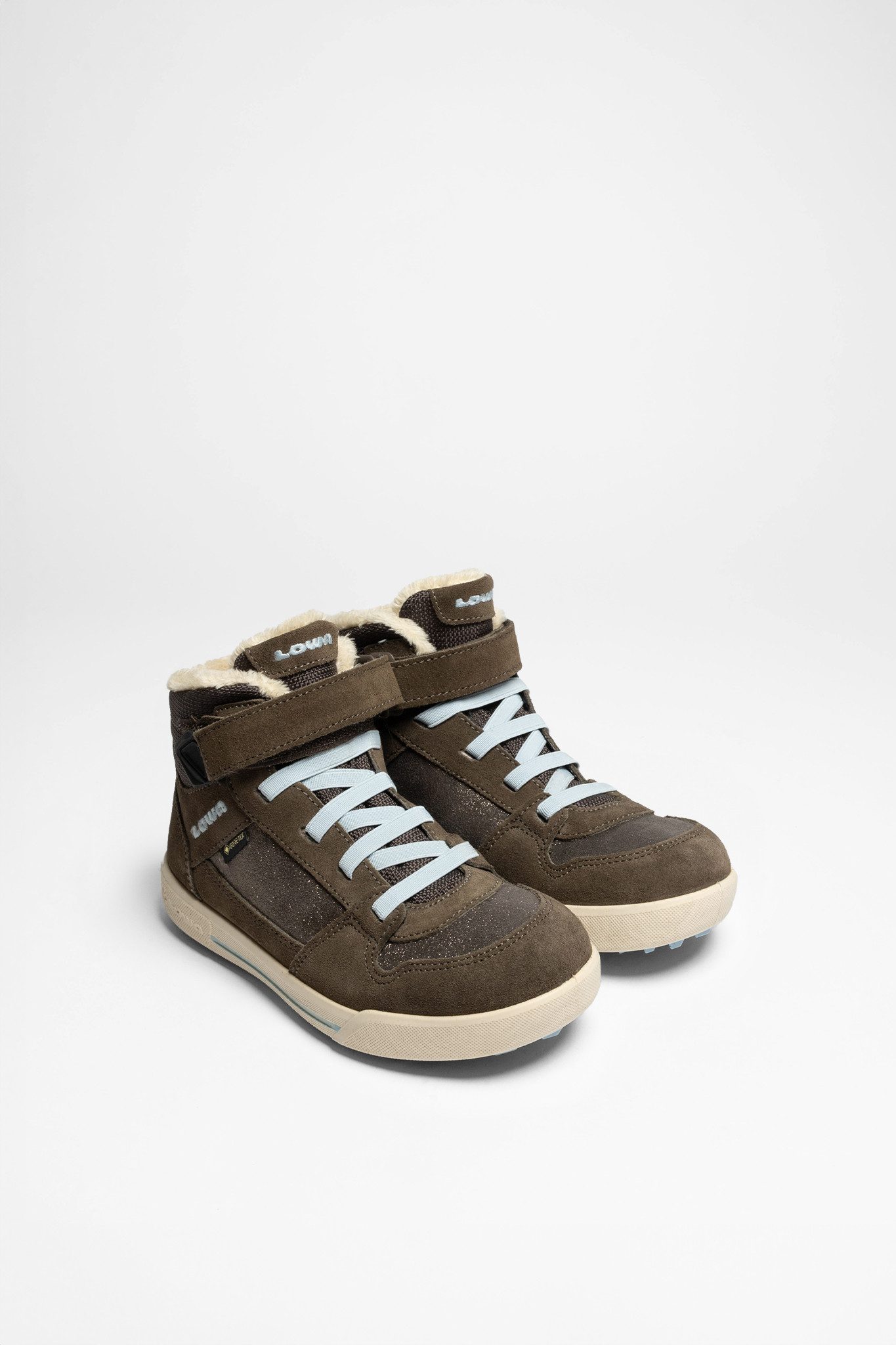 Lowa Lowa Kinder Freizeitschuhe Lara II GTX wasserdichter Wanderschuhe Grau Outdoorschuh