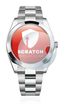 upscreen Schutzfolie für Rolex Datejust 41, Displayschutzfolie, Folie klar Anti-Scratch Anti-Fingerprint