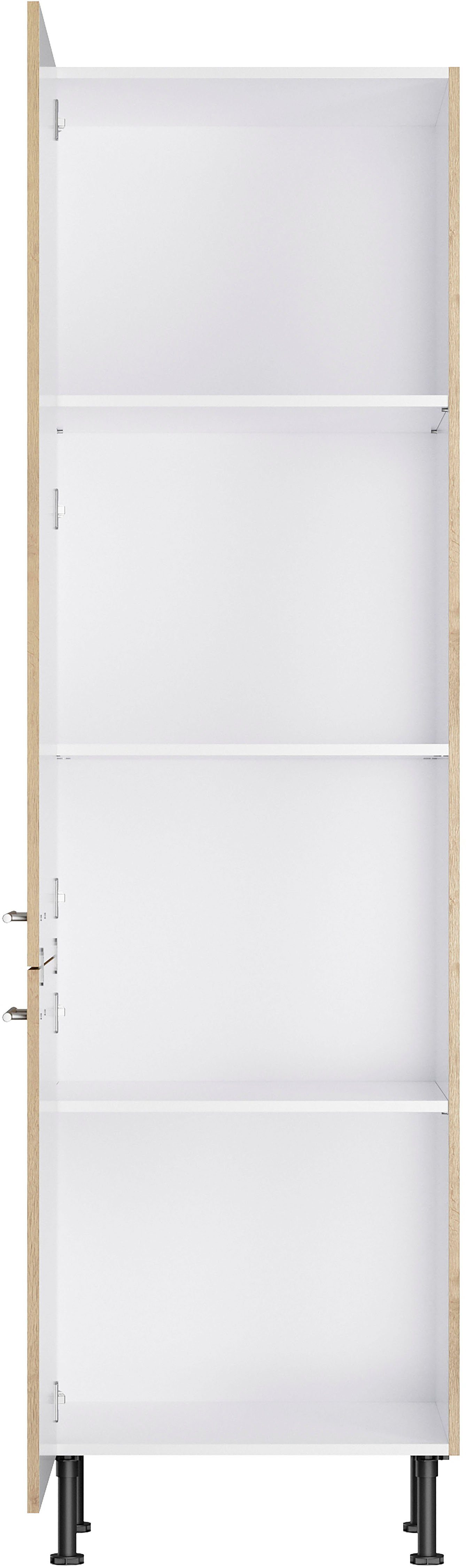 60 cm Hochschrank Klara lackiert | OPTIFIT weiß weiß Breite