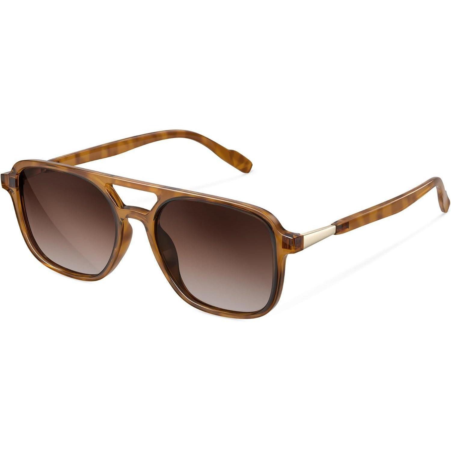 LuxusKollektion Retrosonnenbrille Polarisierte Sonnenbrille Damen Herren UV400 Trendy Retro Ultraleicht