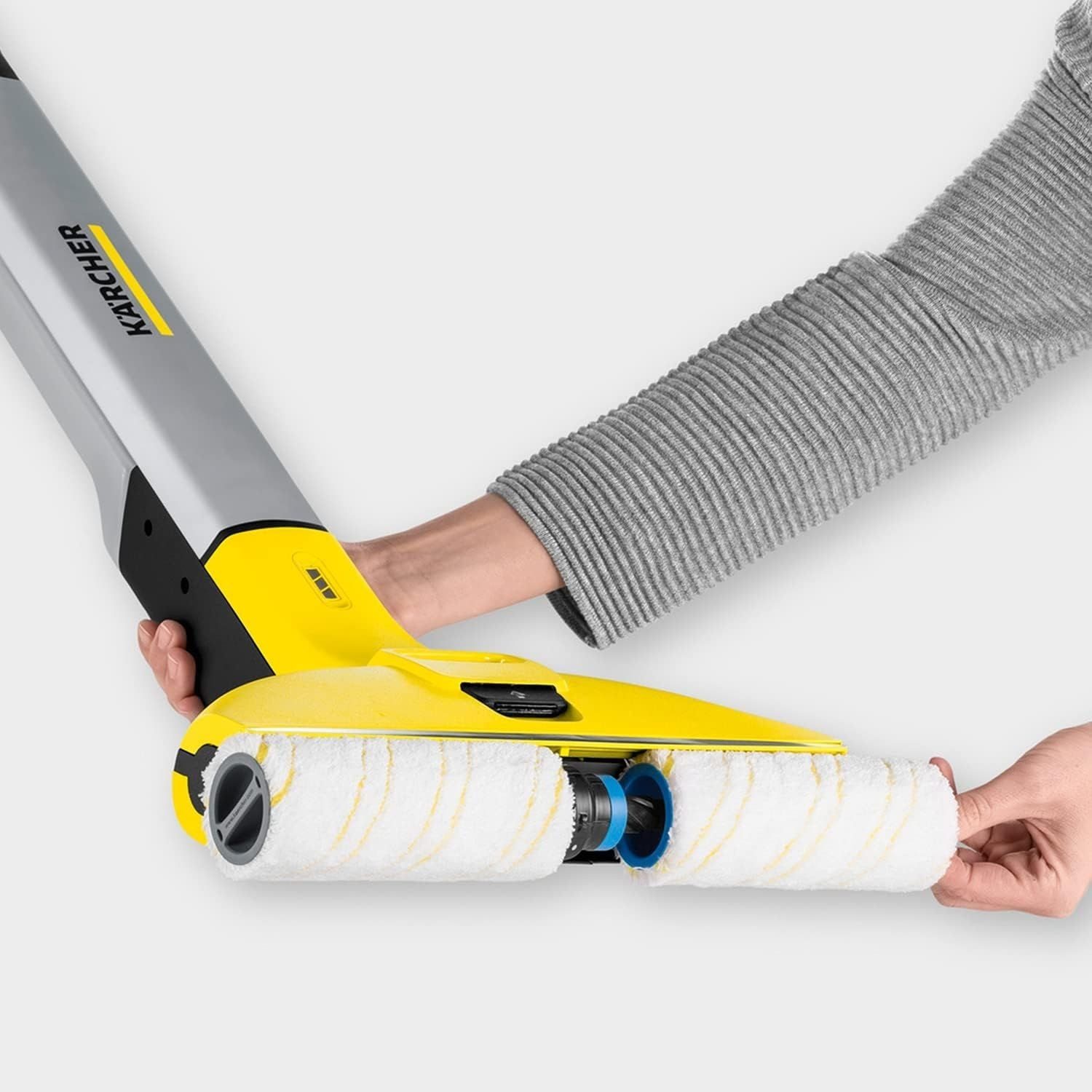 KÄRCHER Hartbodenreiniger Elektrischer Wischmopp EWM 2 elektrischer und kabelloser Bodenreiniger