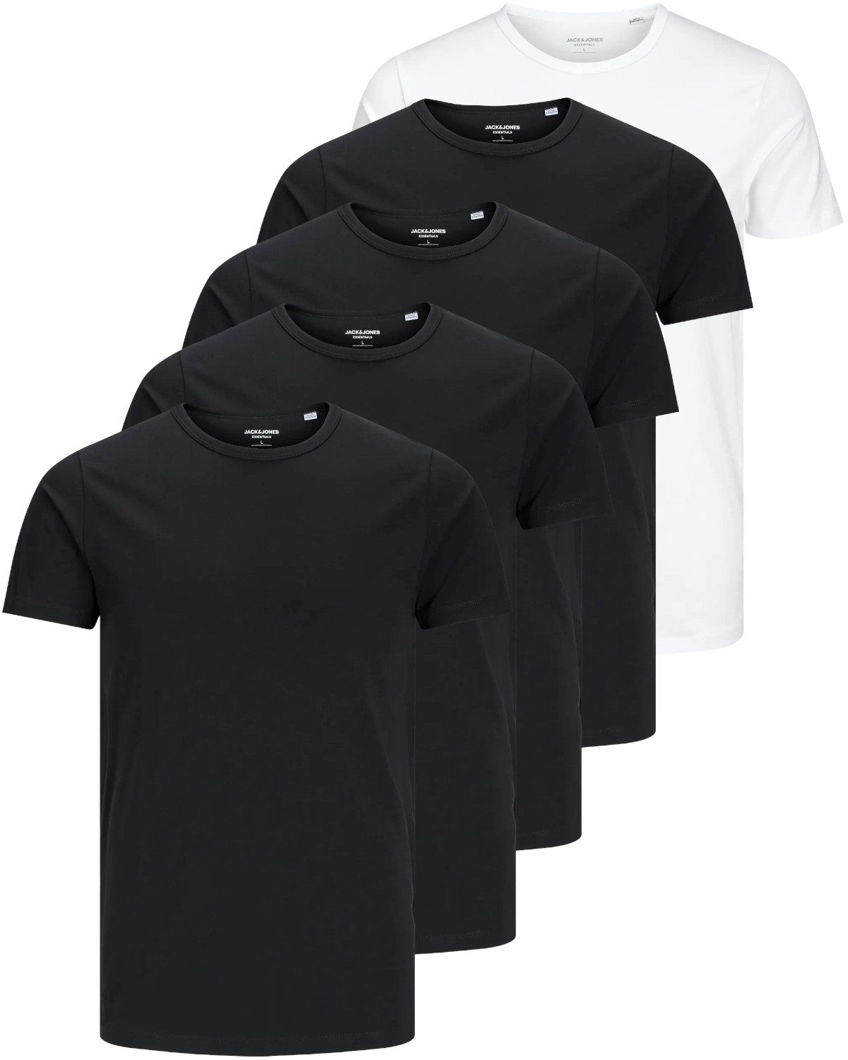 Jack & Jones T-Shirt (Spar-Set, 5er-Pack) günstig online kaufen