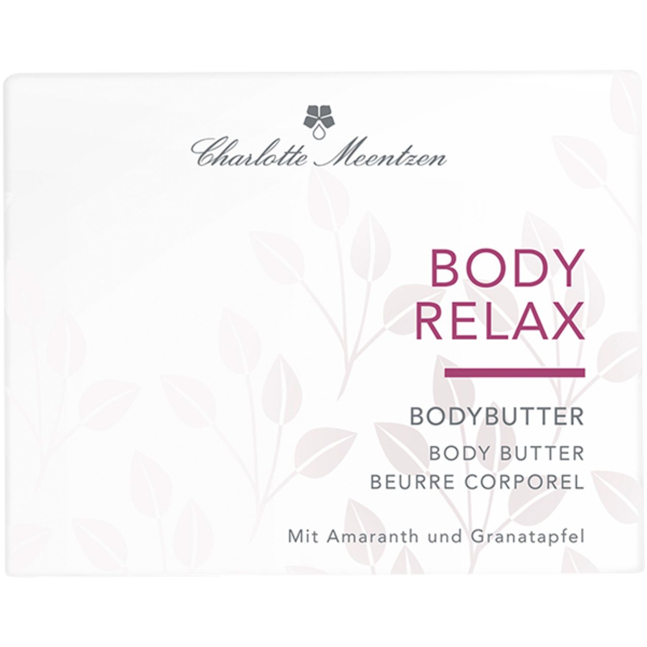 Charlotte Meentzen Körperbutter Body Relax Bodybutter, Alle Hauttypen
