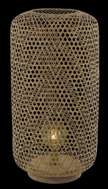 Globo Stehlampe Stehleuchte Innen Wohnzimmer mit Schalter Stehlampe Bambus Holz