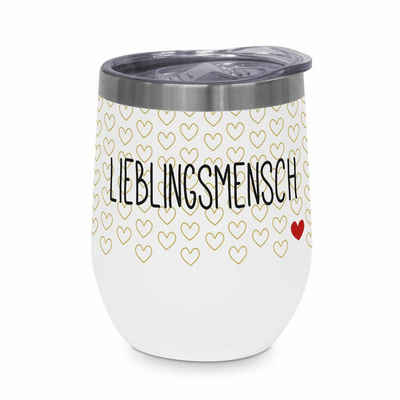 PPD Thermobecher Lieblingsmensch Thermo Mug 350 ml, Edelstahl