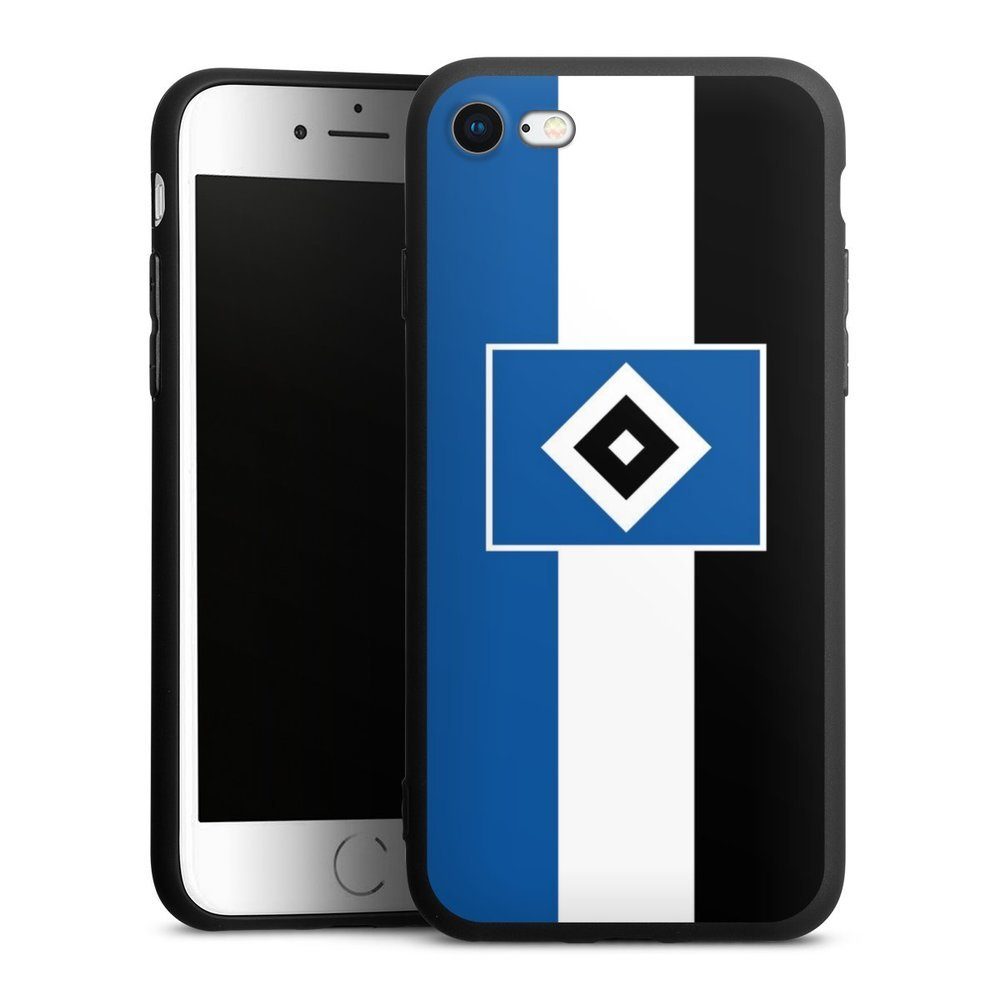 DeinDesign Handyhülle »HSV Streifen - Blau-Weiß-Schwarz« Apple iPhone 7,  Hülle HSV Streifen Hamburger SV online kaufen | OTTO