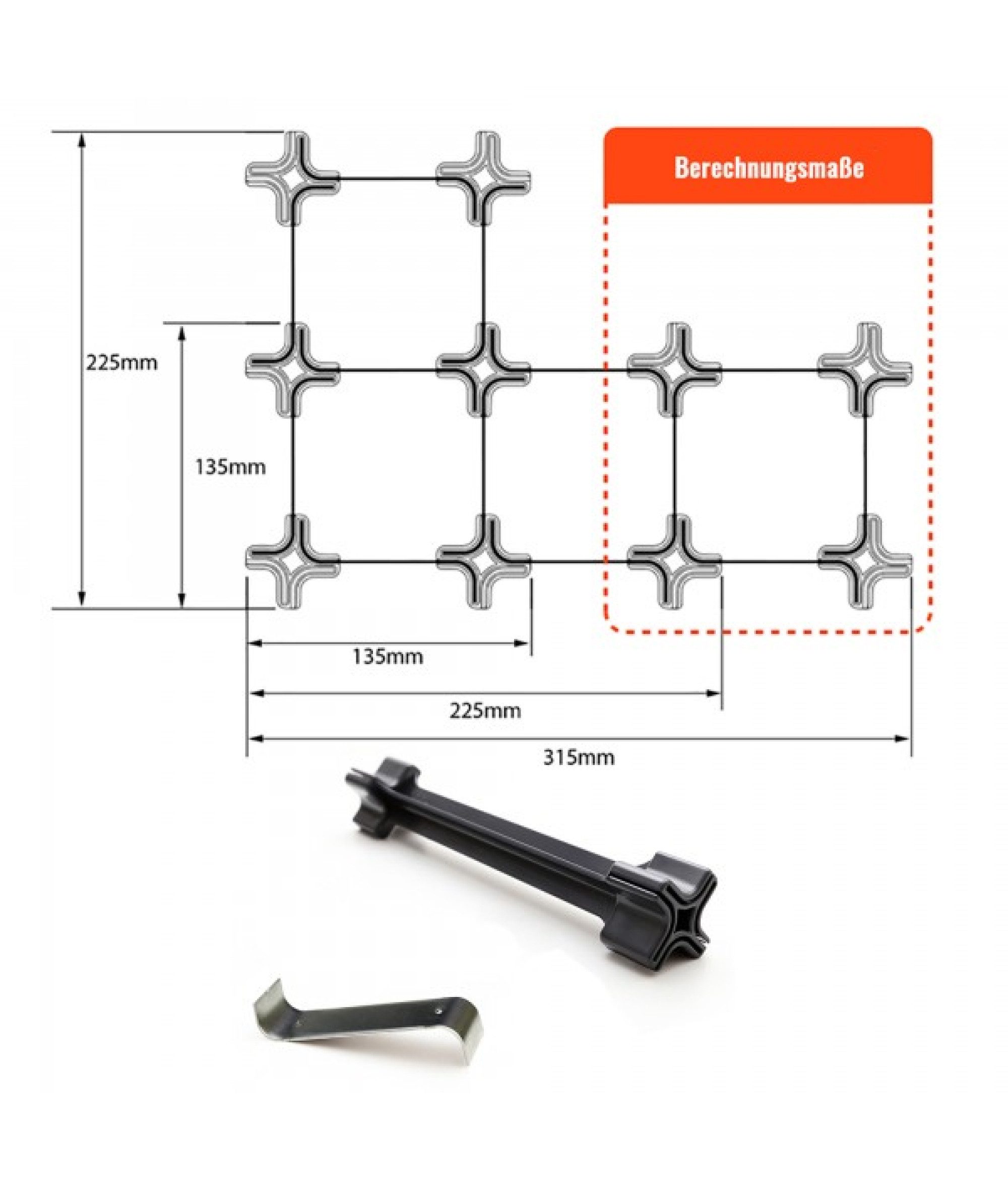 NOOK Flaschenregal erweiterbar stapelbar modulares Stecksystem Sets bis zu 6–60 Flaschen, Set-Typen des NOOK-Weinregals reichen vom Starter Kit für 6 Flaschen b – Bild 5 von 5