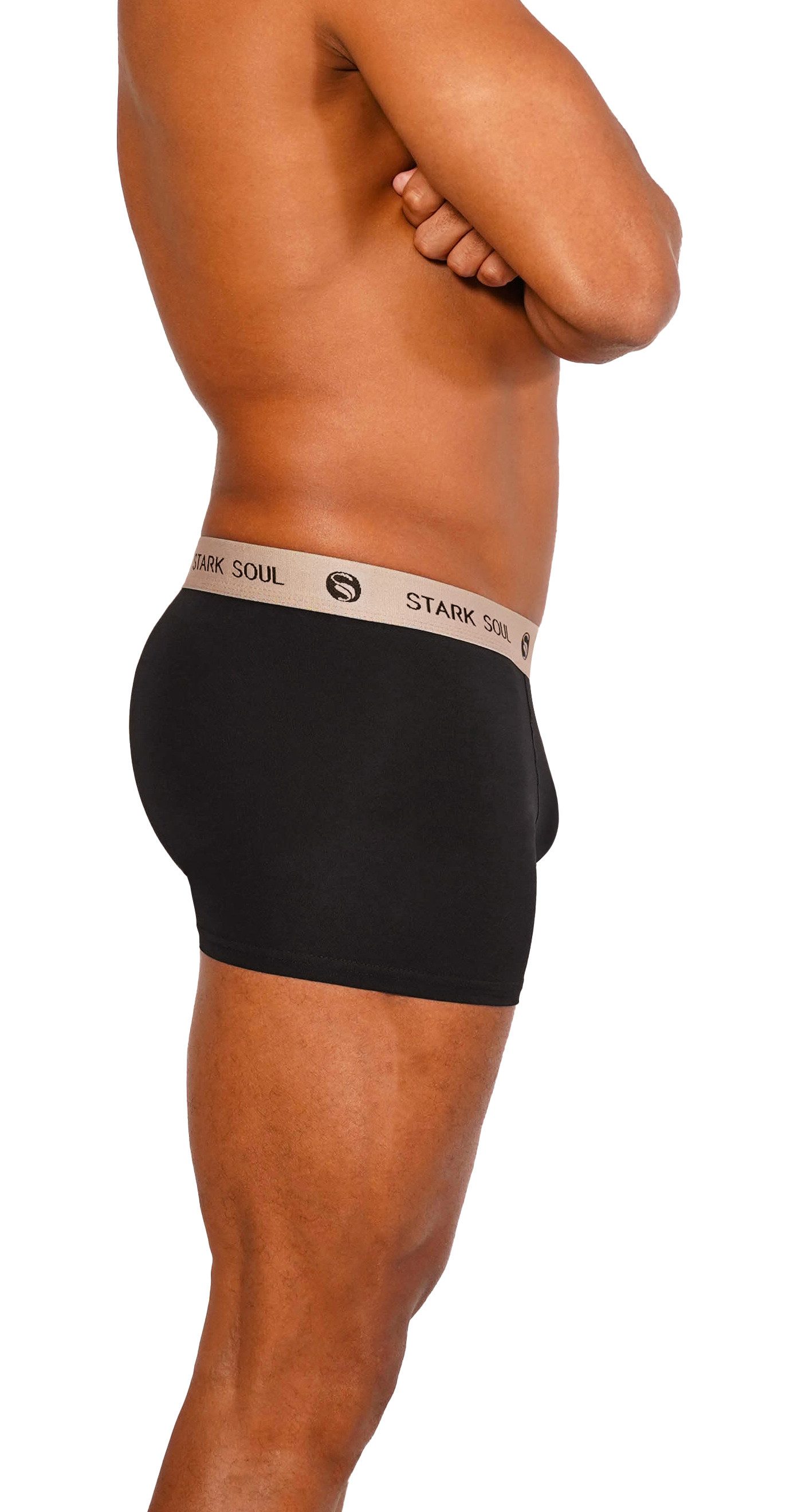 Stark Soul® Boxershorts Herren Boxershorts, Hipster im 6er Pack, Baumwoll-Unterhosen 6er-Pack – Bild 4 von 5