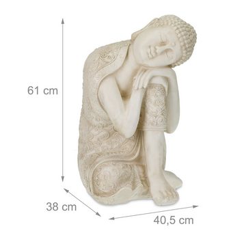relaxdays Buddhafigur Buddha Figur 61 cm