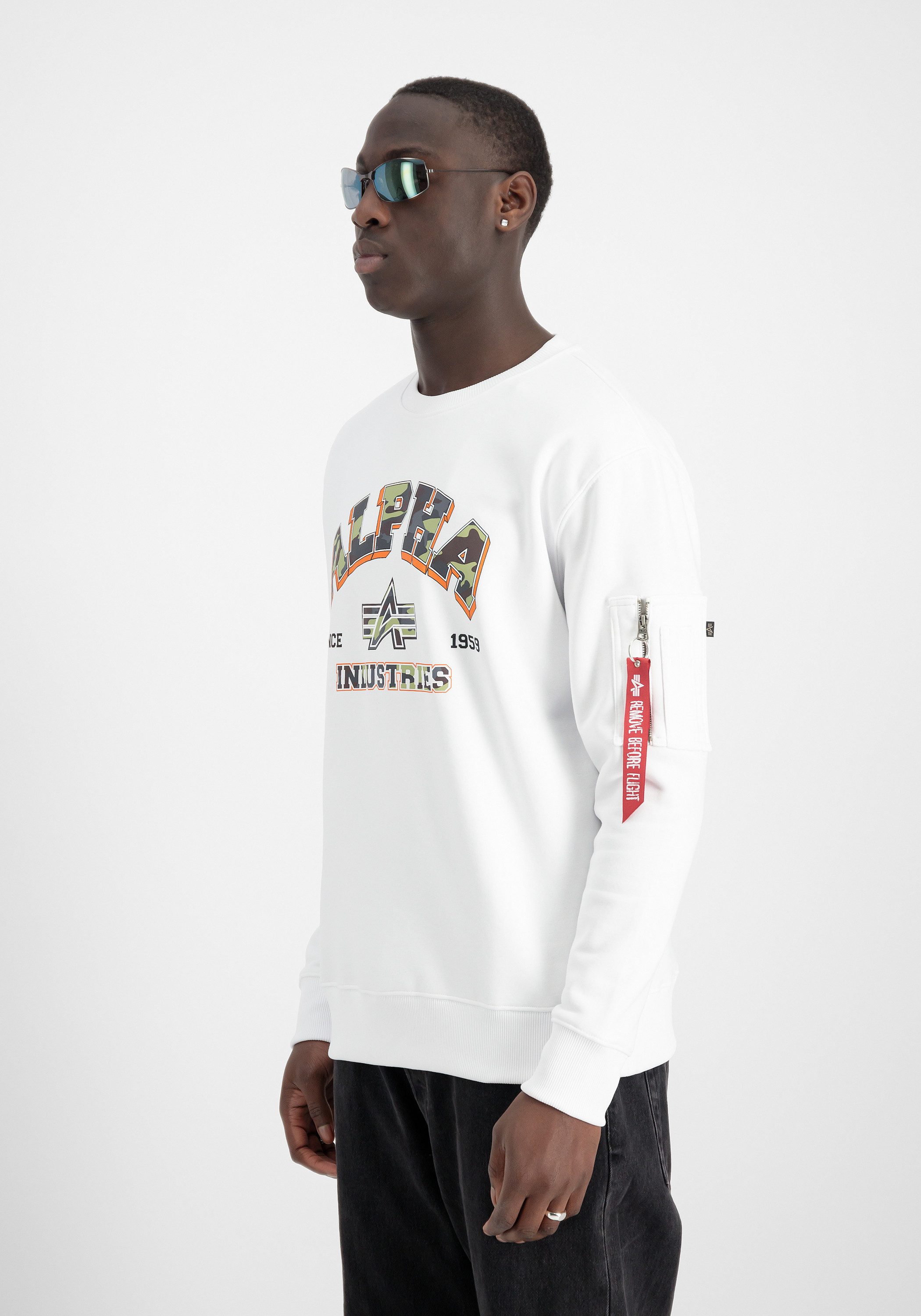 Alpha Industries Sweater College Camo Sweatshirt