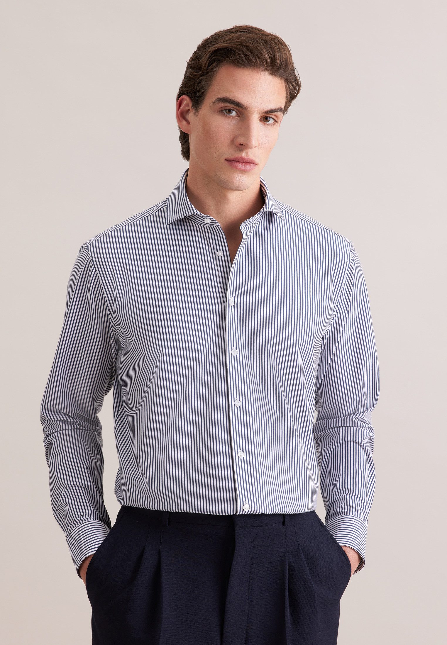 Businesshemd Schwarze Rose