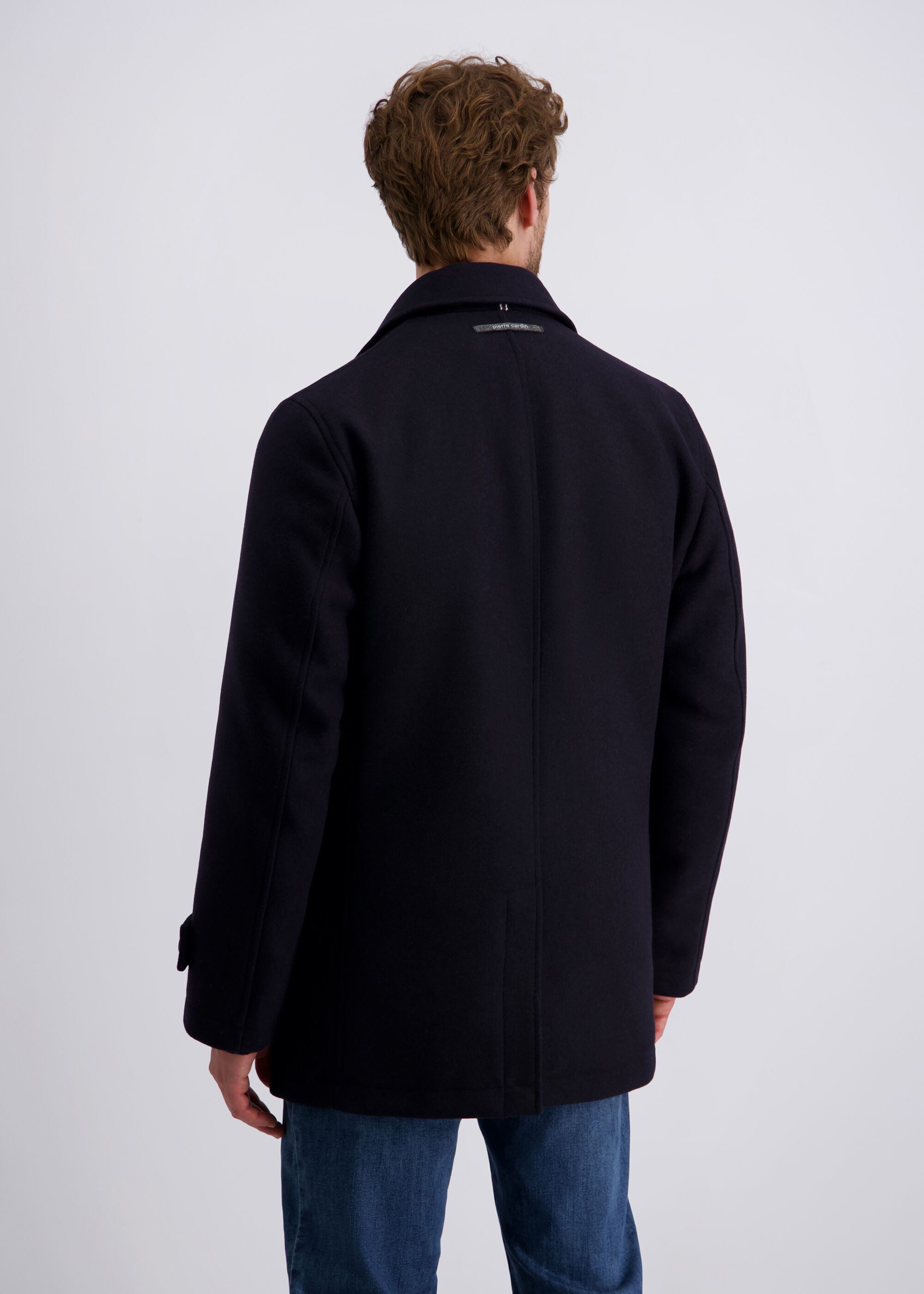 Pierre Cardin Winterjacke (1-St) mit Kerbkragen