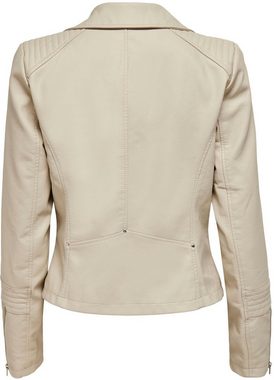 ONLY Lederimitatjacke ONLGEMMA FAUX LEATHER BIKER OTW NOOS im Biker-Style