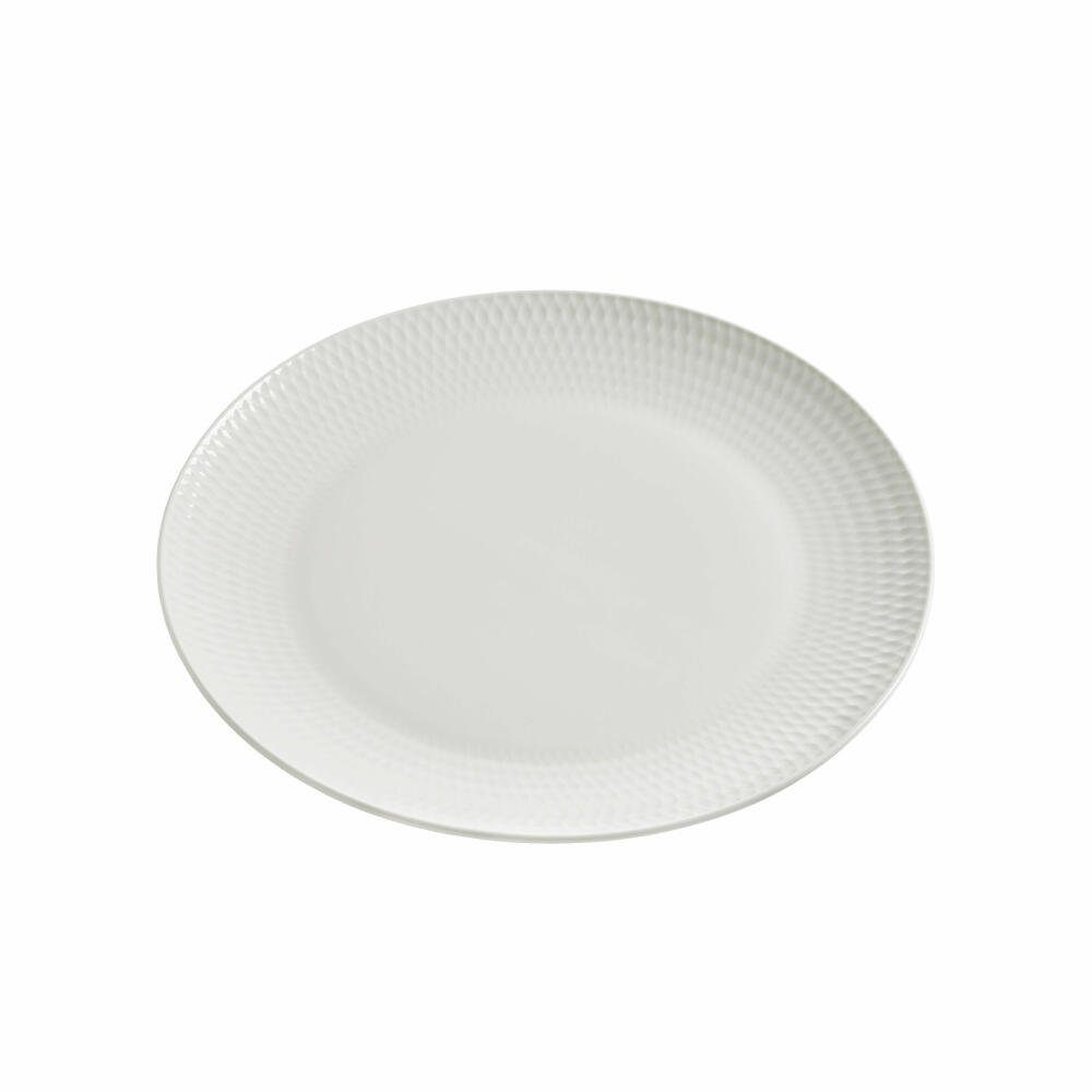 10er SET Maxwell & Williams Teller Rund 23 Cm – Weißes Porzellan, Ofen- & Spülmaschinenfest | Klassische Hauptgangteller Für Den Alltag