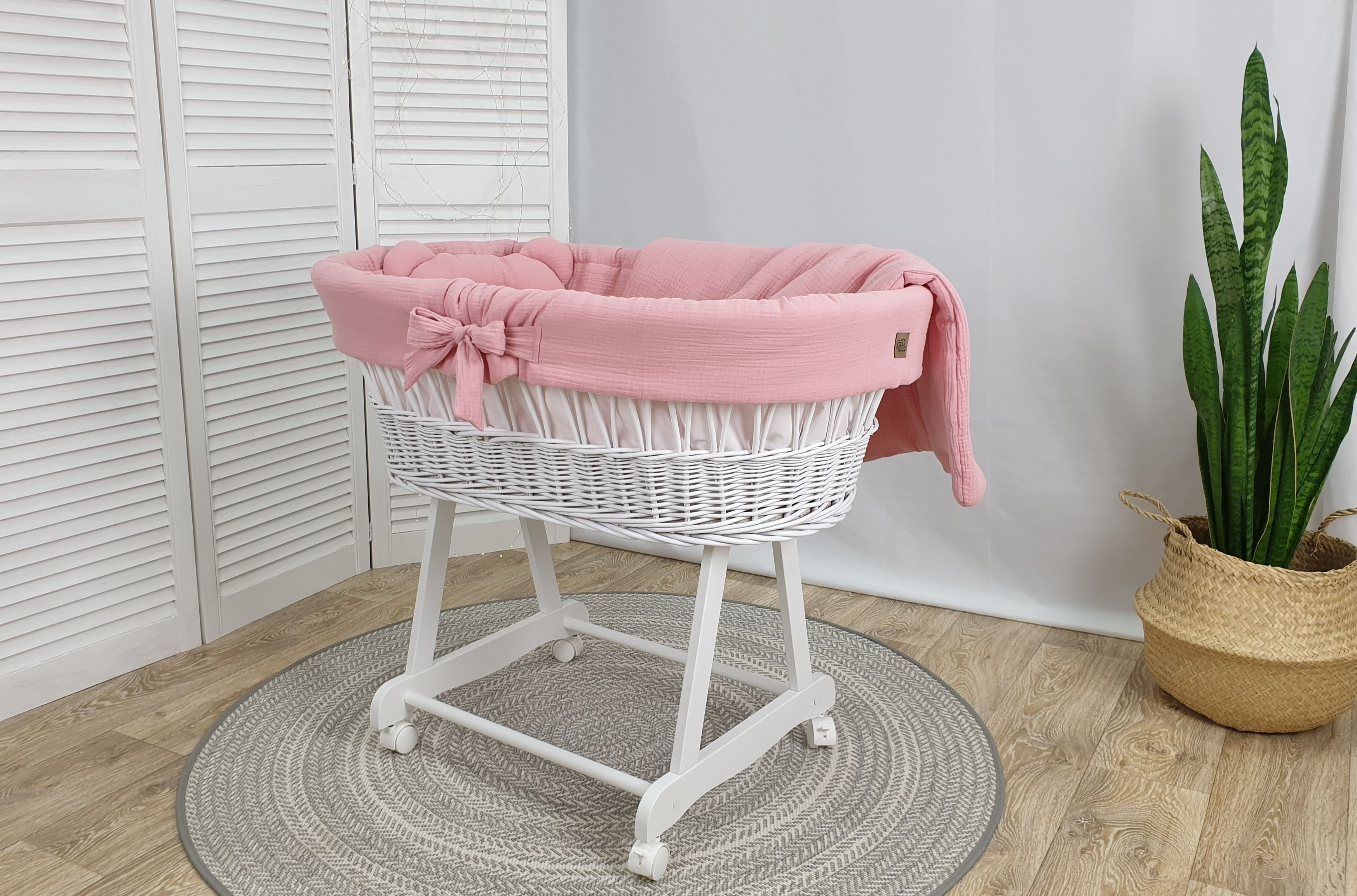 Amigos Babybettwäsche Nestchen-Set Musselin 5tlg günstig online kaufen