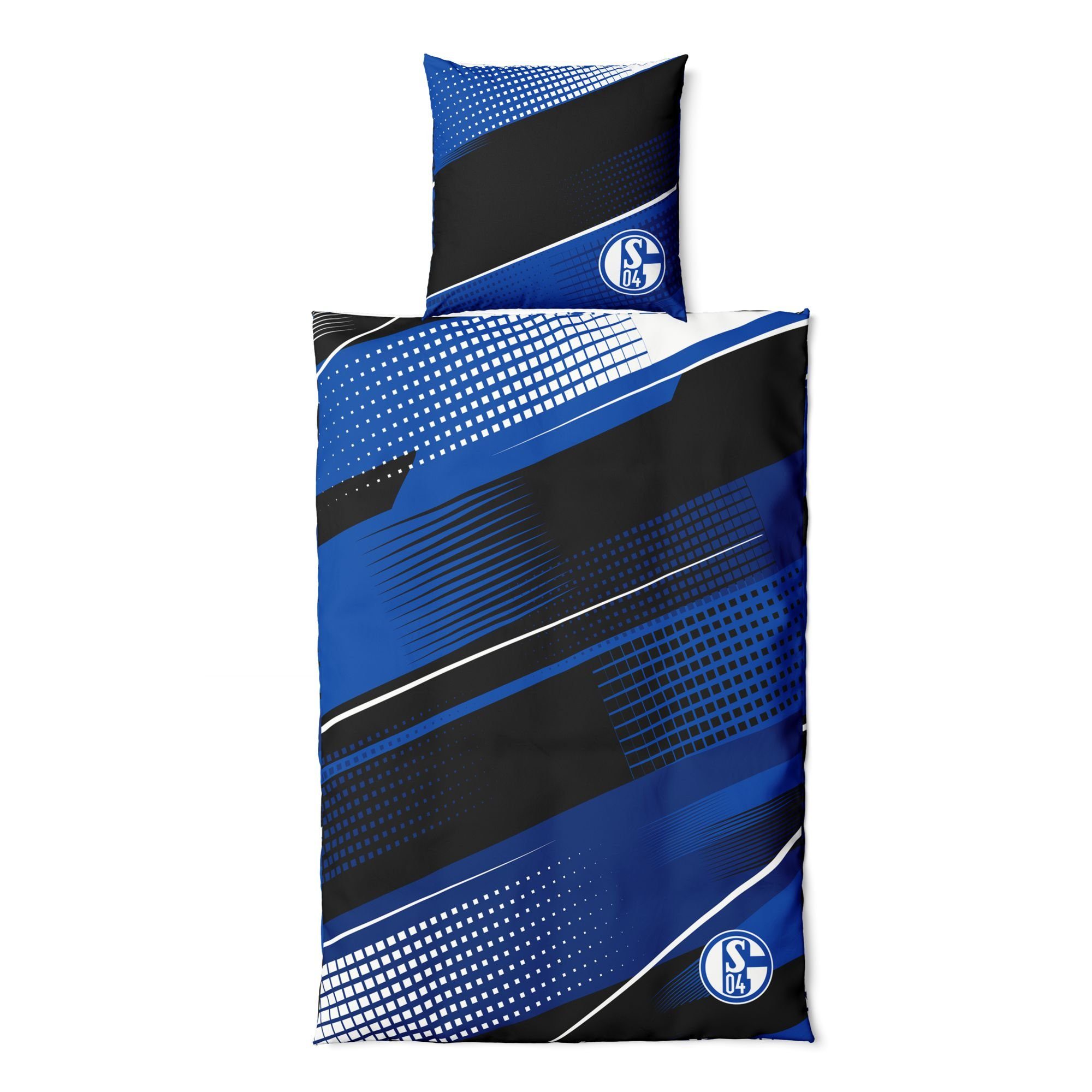 FC Schalke 04 Bettwäsche FC Schalke 04 Bettwäsche 135x200 cm, schwarz/ blau günstig online kaufen