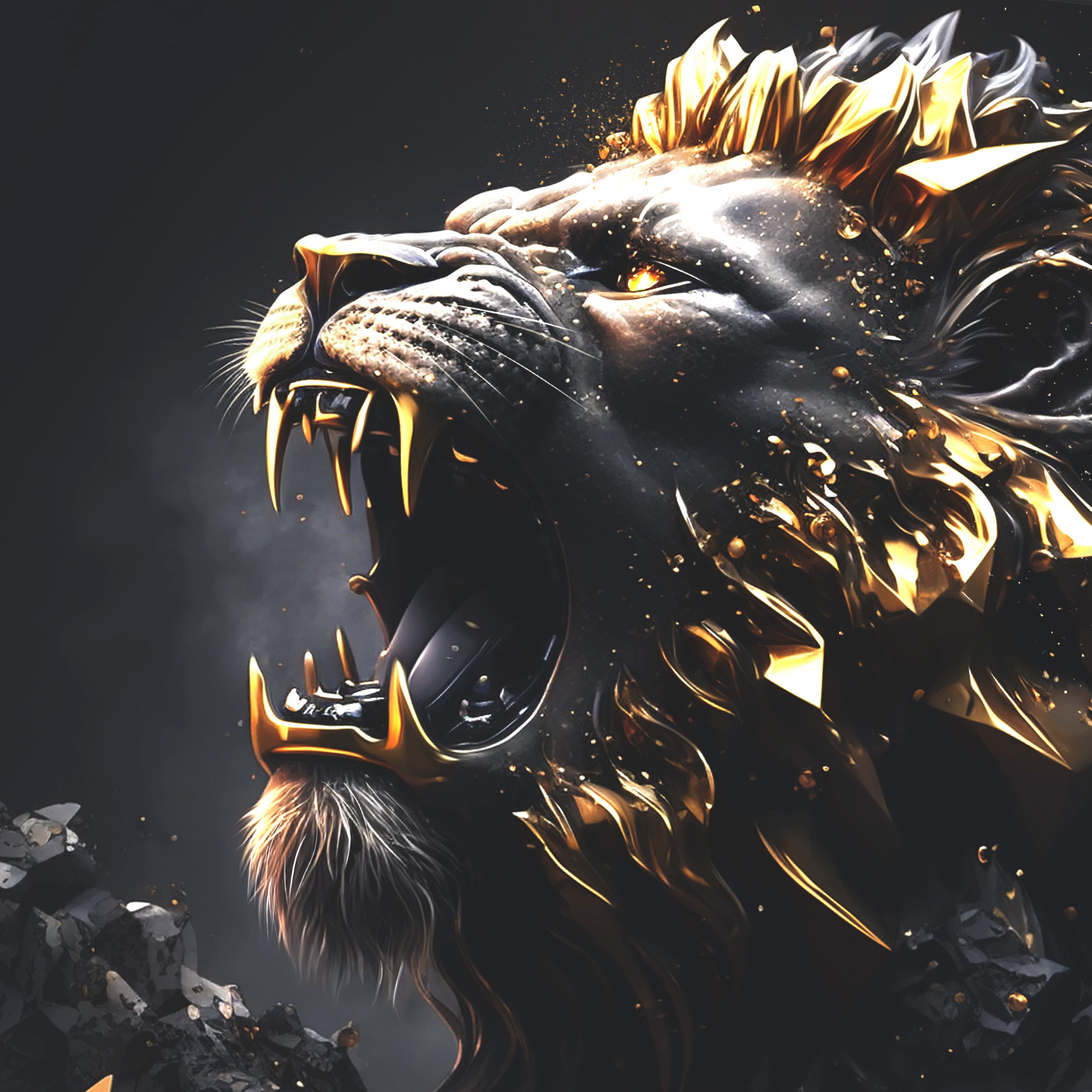 Titanwolf Gaming Mauspad XXL Speed Mousepad 900 x 400 x 3 mm, Schreibtischauflage, abwaschbar (1-St), rutschfeste Rückseite, Geschwindigkeit & Präzision, Gold L – Bild 4 von 5