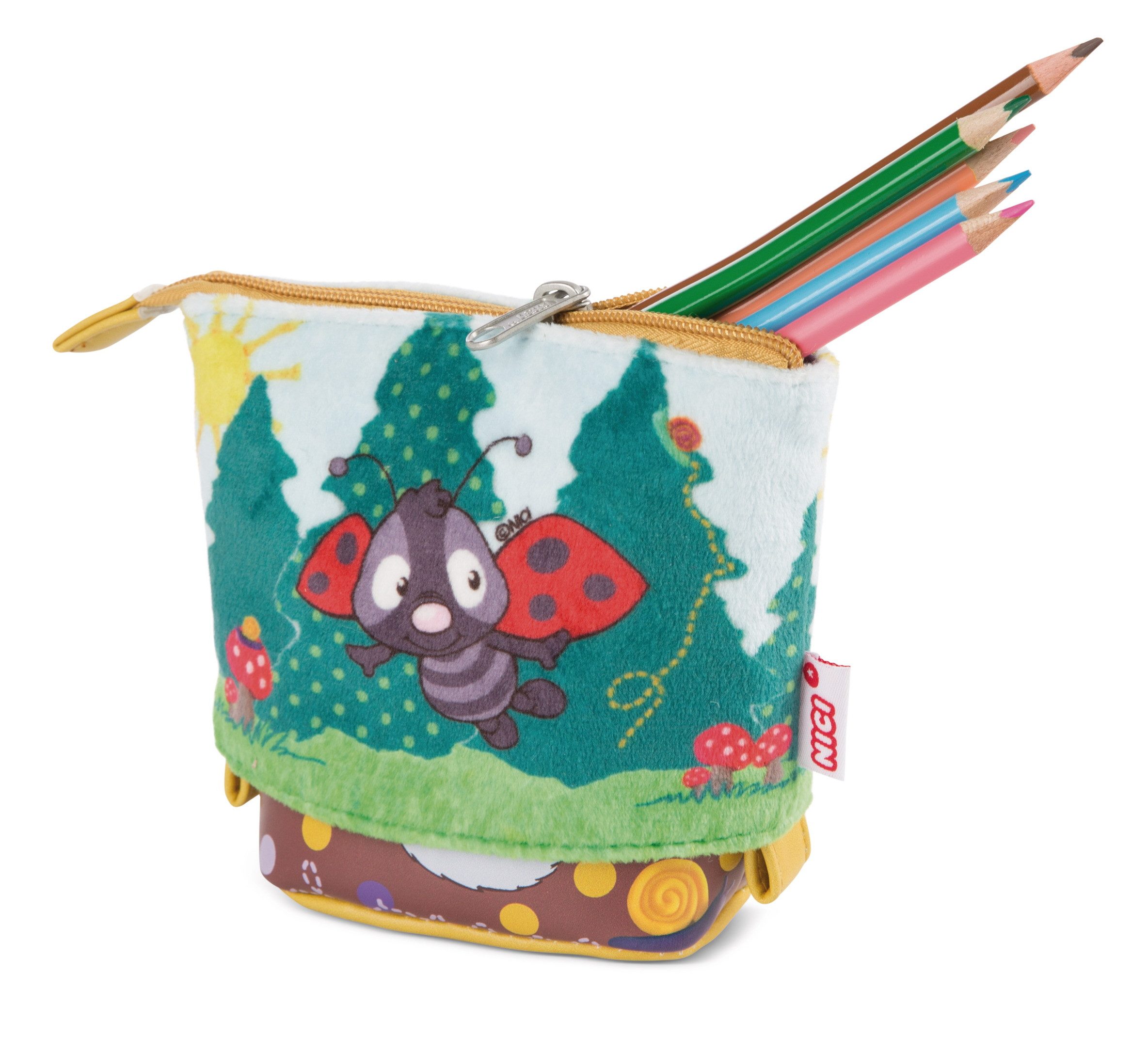 Nici Federmäppchen 48214- Forest Friends, 14 x 19,5 x 6,5 cm, (1-tlg)