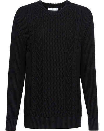 IN LINEA Strickpullover Zopfstrick-Pullover