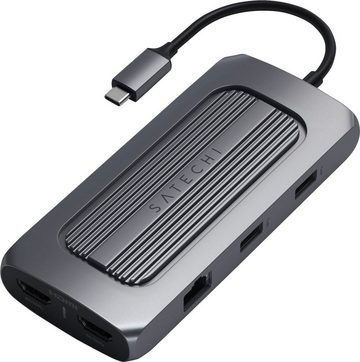 Satechi USB-C Multiport MX USB-Adapter RJ-45 (Ethernet), USB 3.0 Typ A zu USB Typ C
