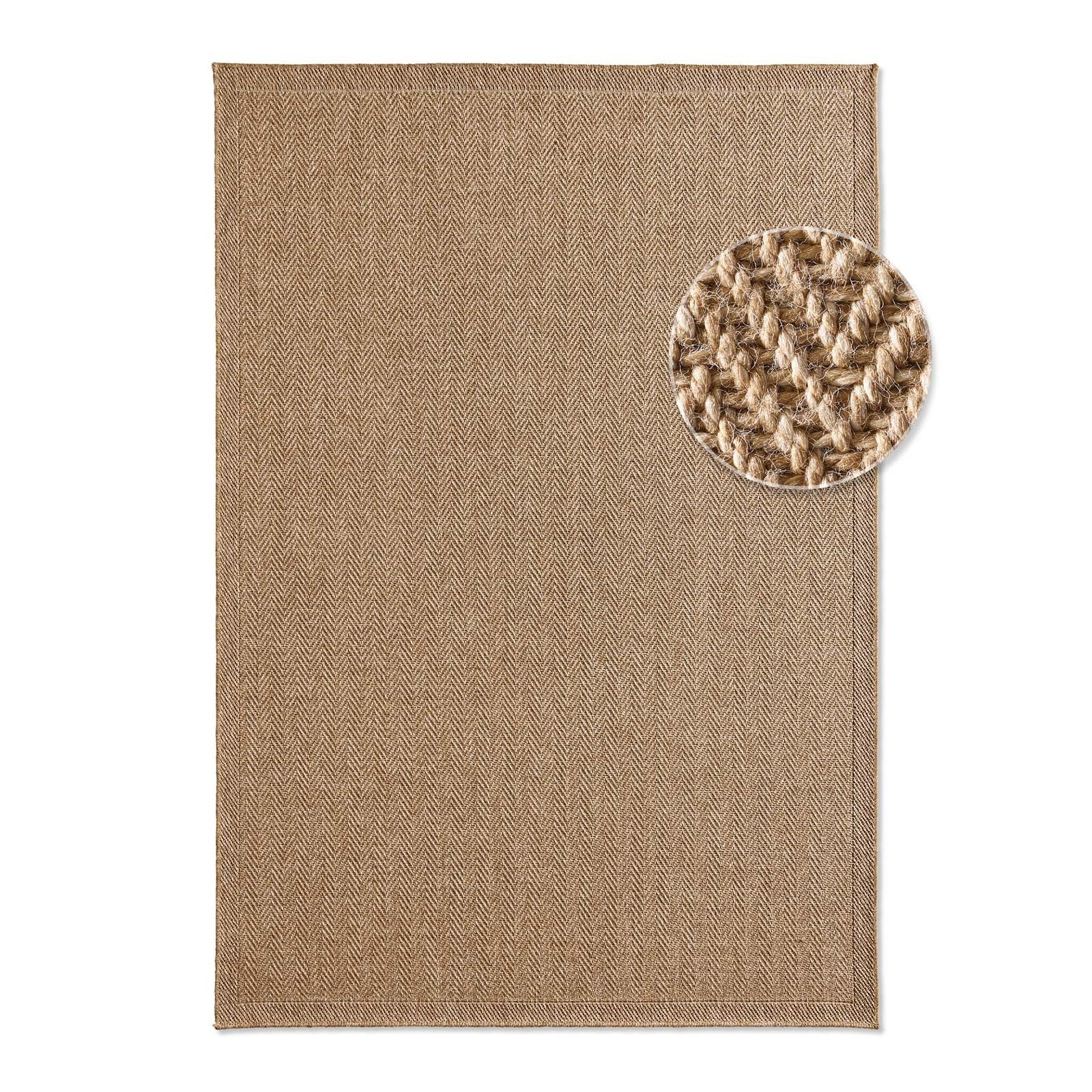 TaraCarpet Teppich Outdoor & Indoor Teppich wetterfest Borneo Sisal-Jute-Op günstig online kaufen