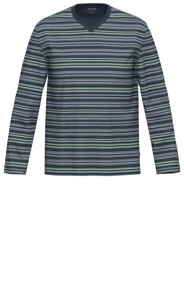Ammann Schlafanzug Org Stockholm Oberteil 1/1 günstig online kaufen